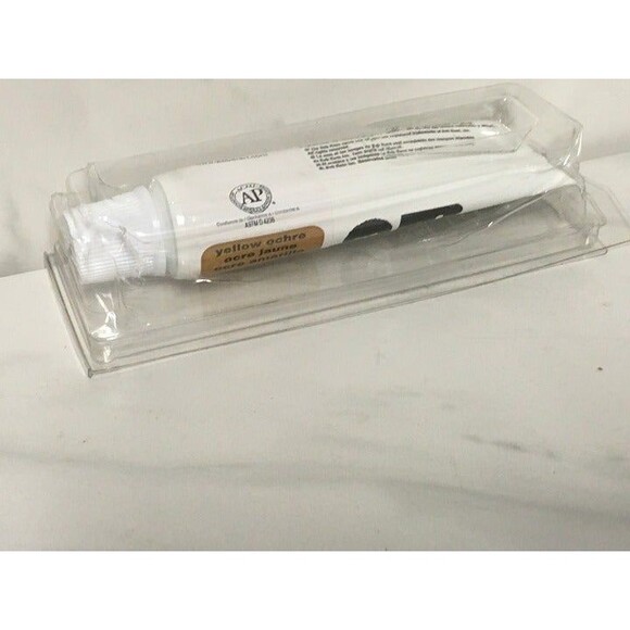 Bob Ross Landscape oil Paint 1.25oz Yellow Ochre - Picture 2 of 3